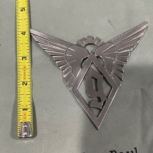 Jean Paul Gaultier Military Style Brooch Pin FW1989 Large unisex Vintage 1989 - Picture 8 of 8